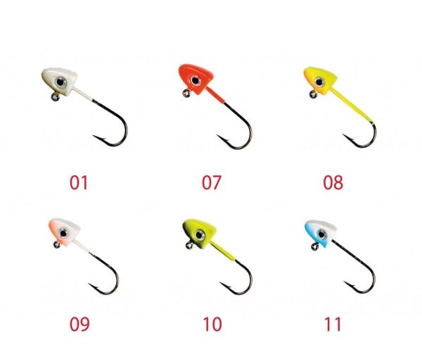 Captain Mutant 6421 Master Trigon 1.7gr LRF Jig Head