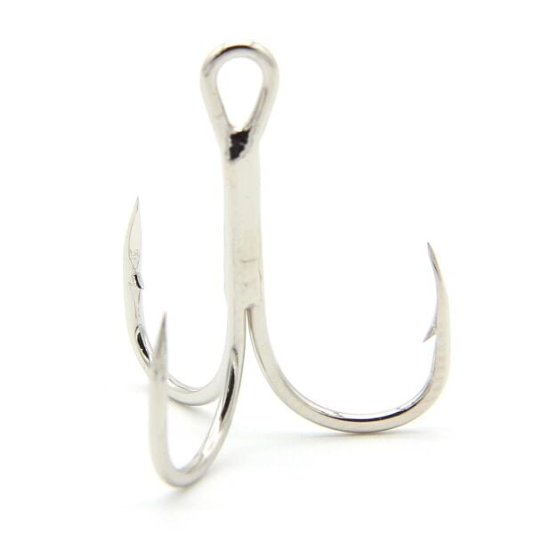 Fujin ST31 Nickel Üçlü Maket Balık İğnesi NO:4 - Nickel