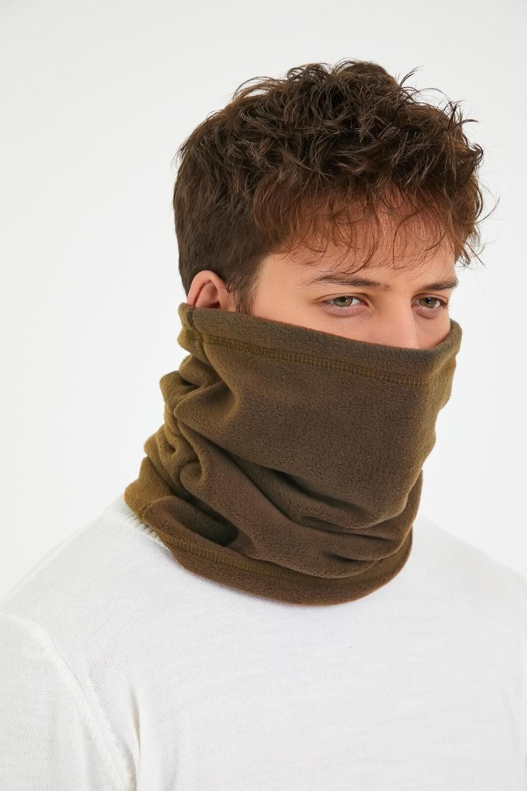 North Trace Chester Erkek Polar Boyunluk KAHVE