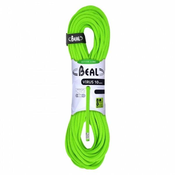 Beal Virüs 10mm x 70 mt Dinamik ip YEŞİL