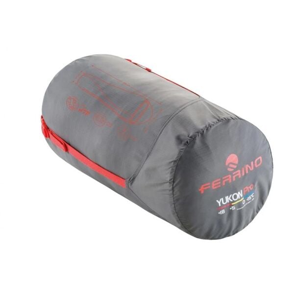 Ferrino Yukon Pro -15°C Uyku Tulumu KIRMIZI