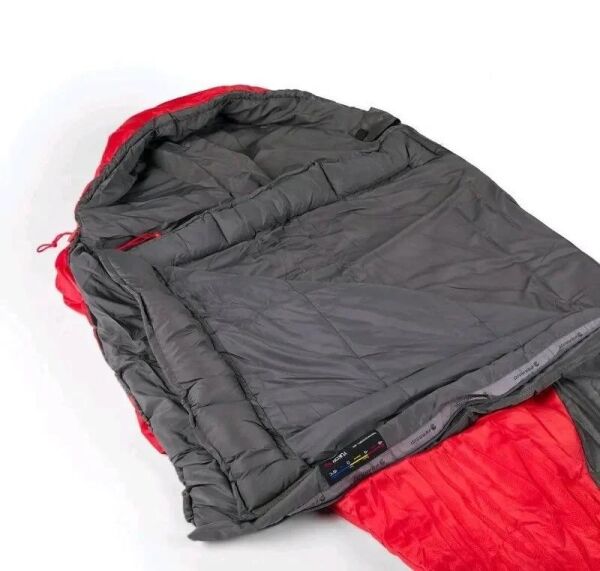 Ferrino Yukon Pro -15°C Uyku Tulumu KIRMIZI