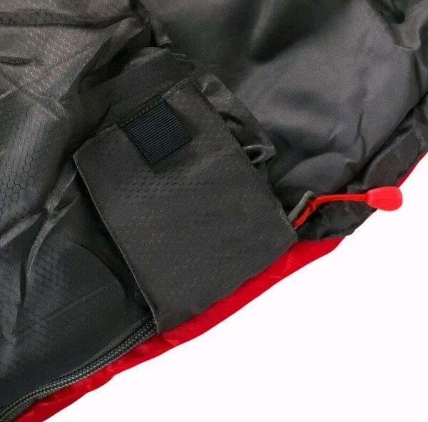 Ferrino Yukon Pro -15°C Uyku Tulumu KIRMIZI