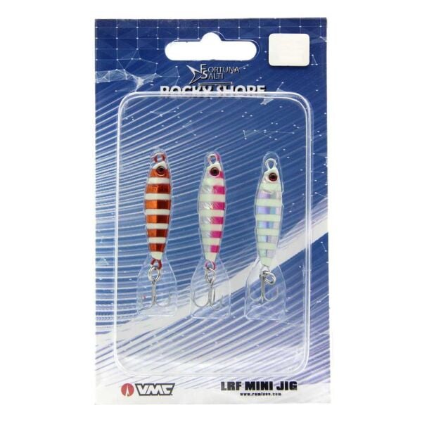 Fortuna Salti Rocky Shore Zebra LRF Jig Yem