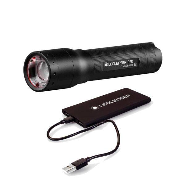 Ledlenser P7R El Feneri + Powerbank Set