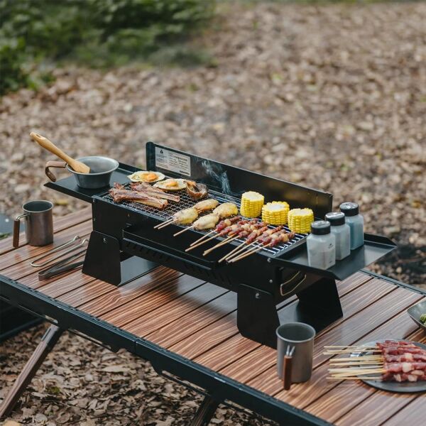 Naturehike Grill Barbecue + Karlanabilir Masalı SANDSTONE