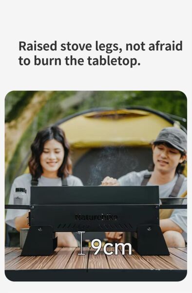 Naturehike Grill Barbecue + Karlanabilir Masalı SANDSTONE