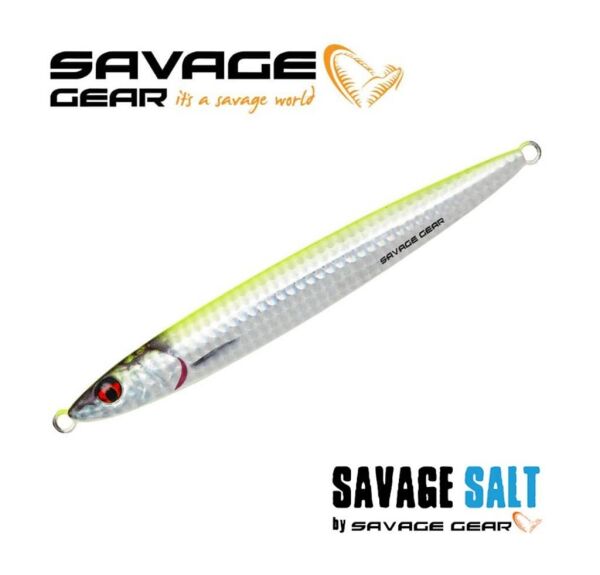 Savage Gear 3D Slim Jig Minnow 80gr 14cm Jig Yem Glow Yellow