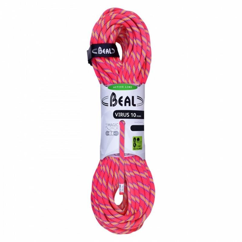 Beal Virüs 10mm x 70 mt Dinamik ip PEMBE