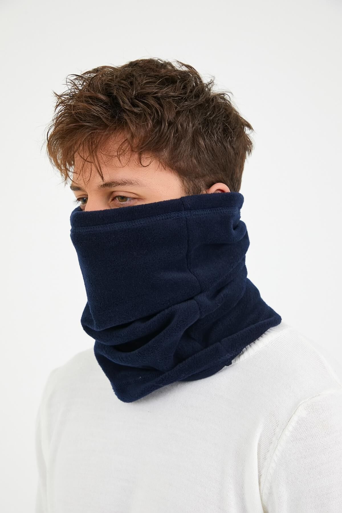 North Trace Chester Erkek Polar Boyunluk LACİVERT