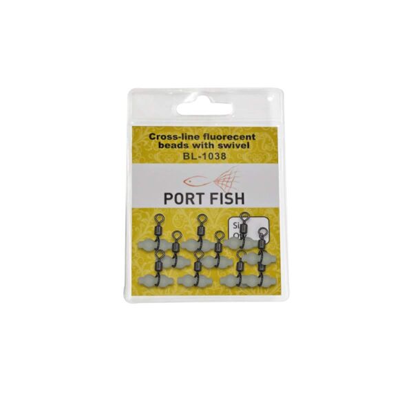 PortFish Üçlü Fosforlu Gezer Fırdöndü NO:4