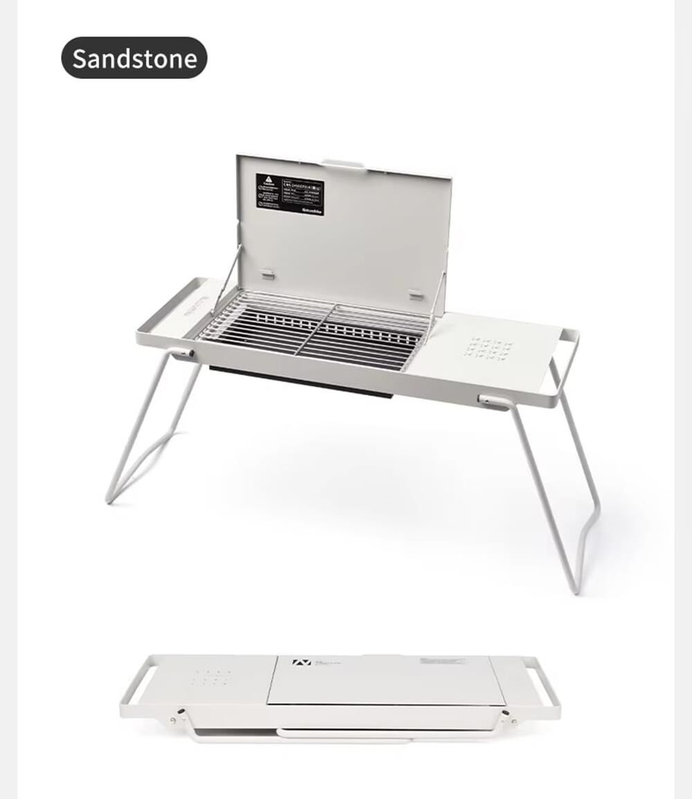 Naturehike Grill Barbecue + Karlanabilir Masalı SANDSTONE
