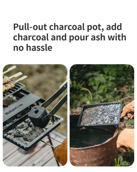 Naturehike Grill Barbecue + Karlanabilir Masalı SANDSTONE