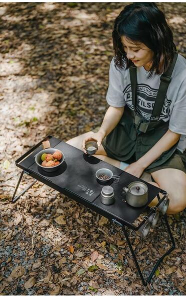 Naturehike Grill Barbecue + Karlanabilir Masalı SANDSTONE