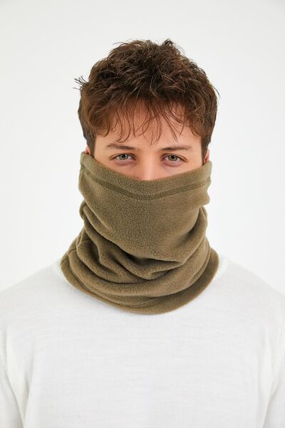 North Trace Chester Erkek Polar Boyunluk Açık Haki