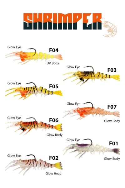 Fujin Shrimper 75mm 8.5gr Silikon Karides Yem
