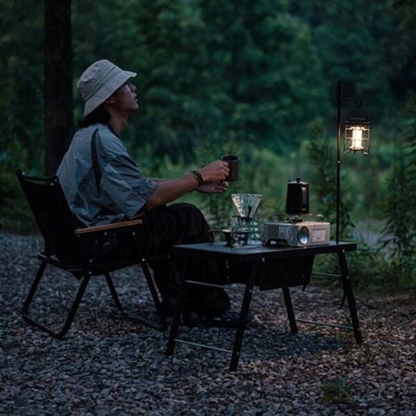 Naturehike Multifunctional Travel Barbecue + Katlanabilir Masalı BLACK