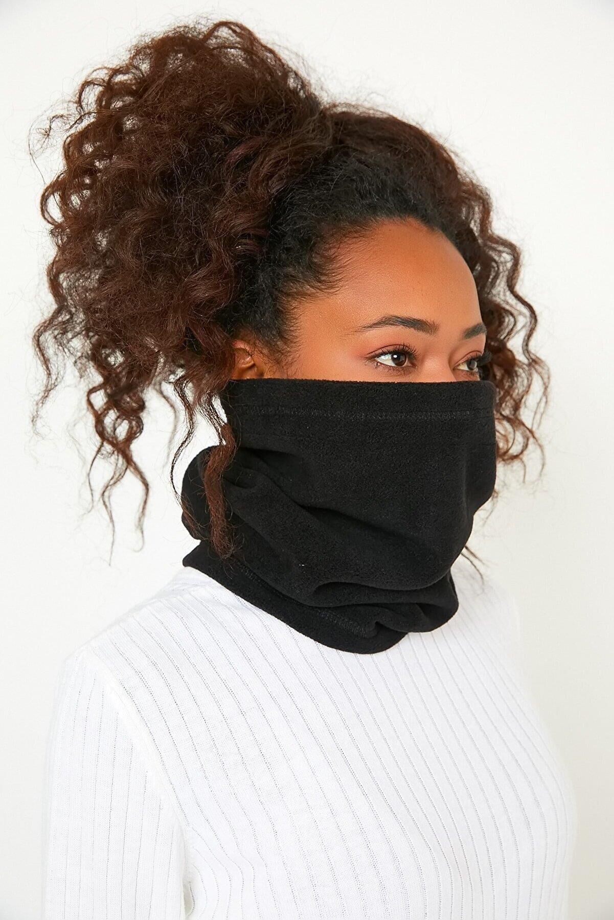 North Trace Chester Kadın Polar Boyunluk SİYAH