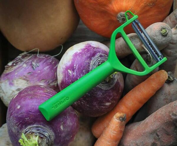 Opinel T-Duo Polimer Saplı Meyve-Sebze Soyacağı YEŞİL