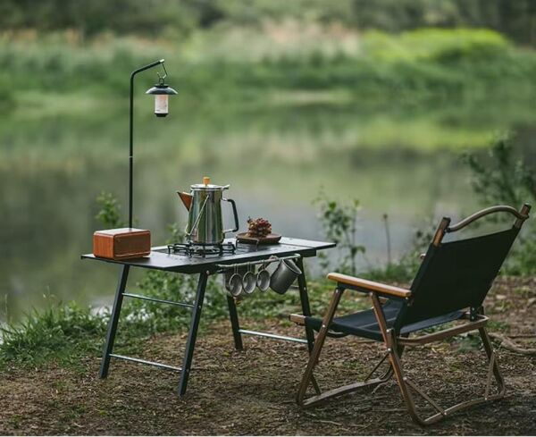 Naturehike IGT Multifunctional Travel Barbecue + Katlanabilir Masalı BLACK