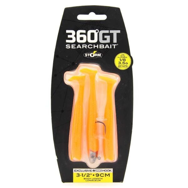 Storm 360GT SearchBait Minnow 9Cm 3,5Gr 3+1 Adet Silikon Yem Sunset