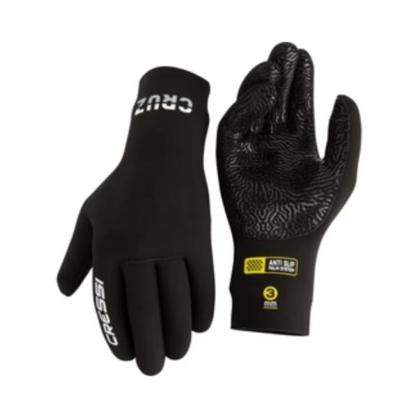 Cressi Cruz Dalış Eldiveni BLACK - 3MM - L - NO:4