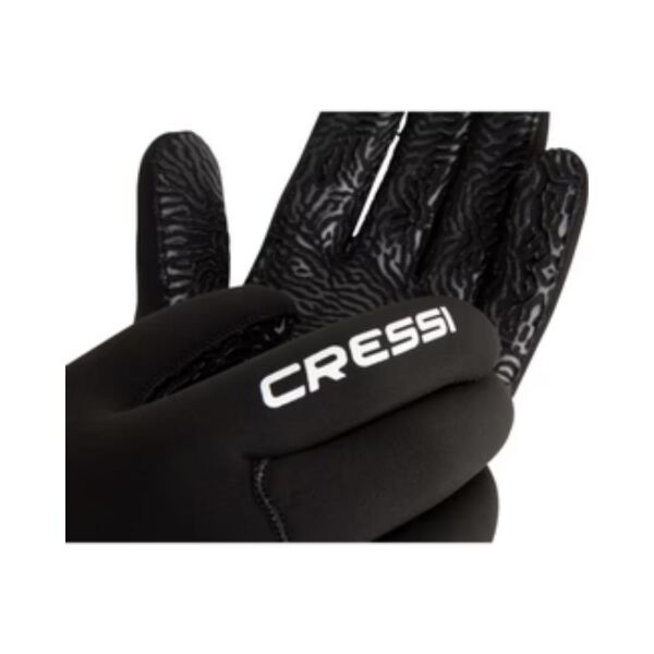 Cressi Cruz Dalış Eldiveni BLACK - 3MM - L - NO:4
