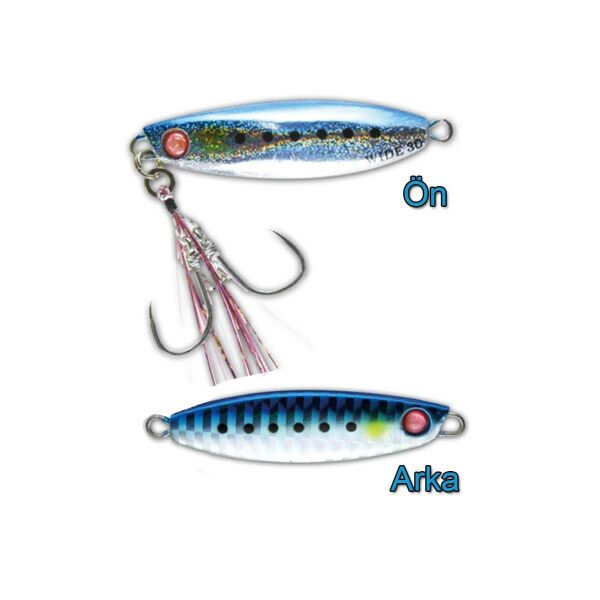 Hayabusa Jack Eye Shot Slow Wide 30gr Jig Yem BLUE SARDİNE
