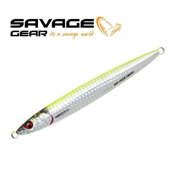 Savage Gear 3D Slim Jig Minnow 100gr 15cm Jig Yem Glow Yellow