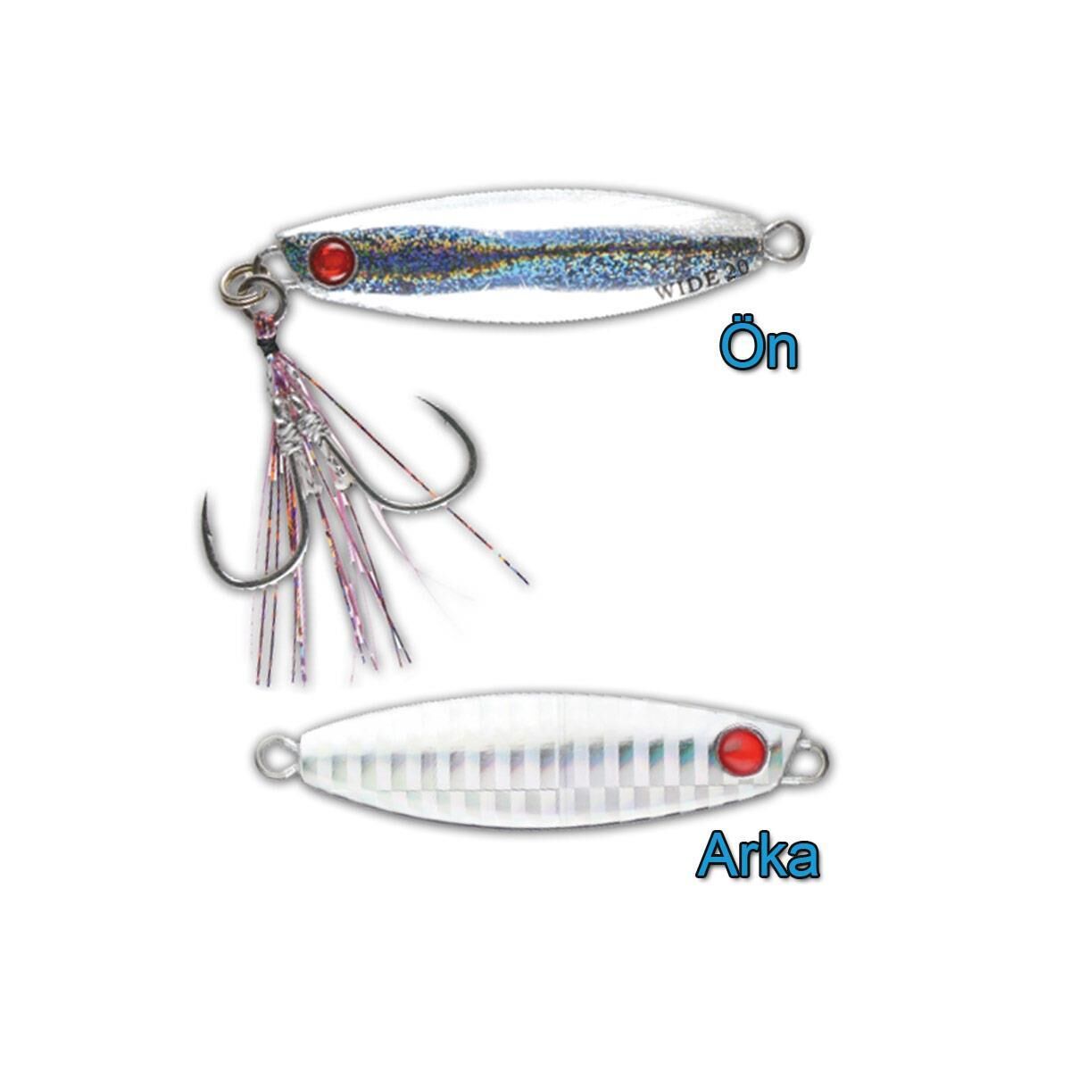 Hayabusa Jack Eye Shot Slow Wide 30gr Jig Yem SİLVER
