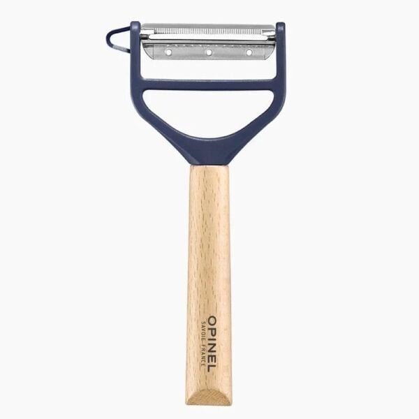 Opinel T-Duo Ahşap Saplı Meyve-Sebze Soyacağı LACİVERT