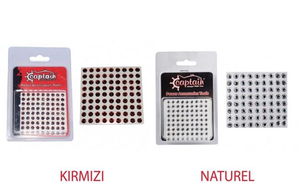 Captain 7631 Göz 5mm Silikon Damla Göz