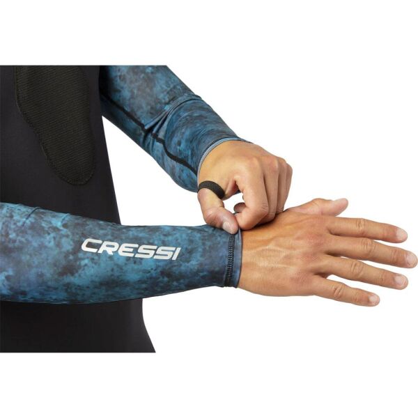 Cressi Cobia Rashguard Shirt BLUE CAMO - S