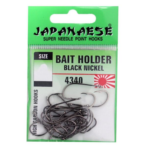 Japanese Bait Holder Black Nikel Olta İğnesi NO:2 - Black Nickel