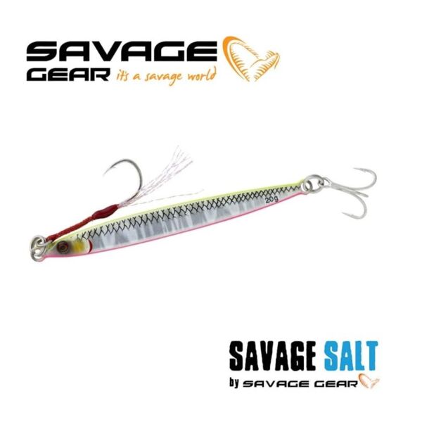 Savage Gear Sardine Slider Micro Jigs 8.5cm 20gr Jig Yem LEMON BACK