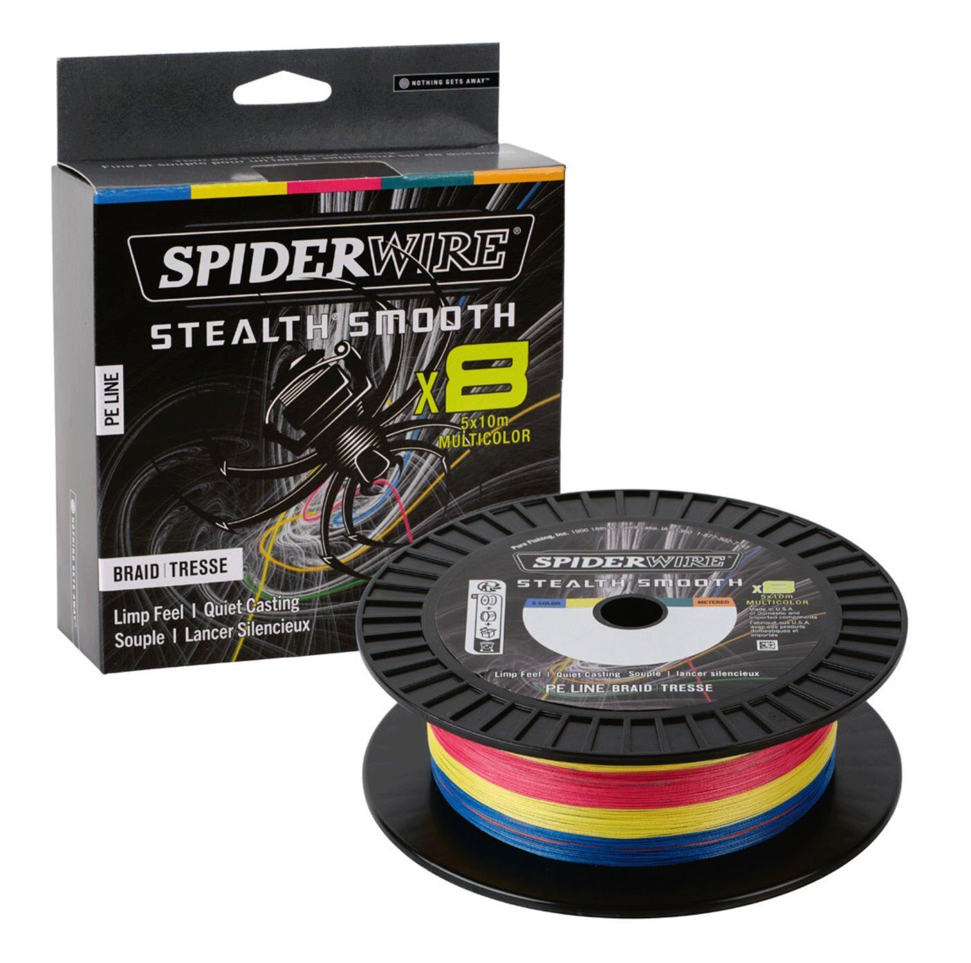 SpiderWire Stealth Smooth x8 300mt Multicolour Örgü İp 0.39mm