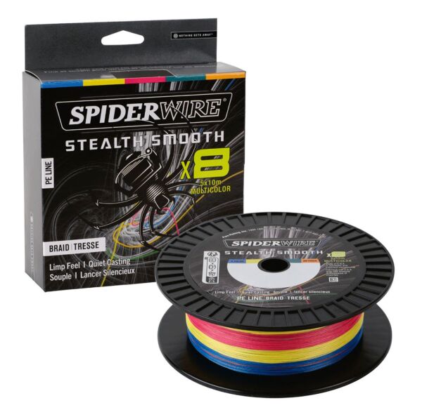 SpiderWire Stealth Smooth x8 300mt Multicolour Örgü İp