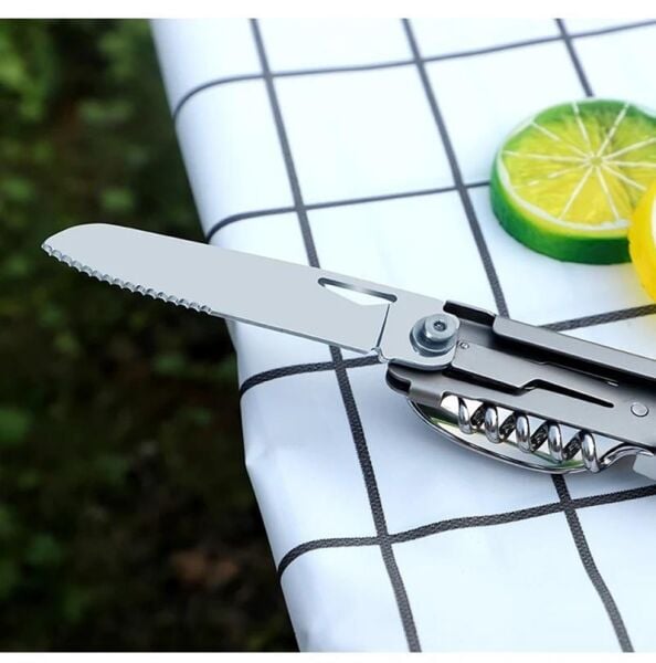 Grand Harvest GHKS002 Multi Fonksiyonel Çatal Bıçak Kaşık Tirbüşon Set