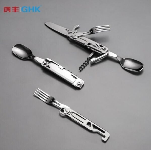Grand Harvest GHKS002 Multi Fonksiyonel Çatal Bıçak Kaşık Tirbüşon Set