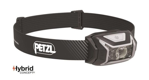 Petzl Actik Core Kafa Feneri [600 Lümen] GRİ