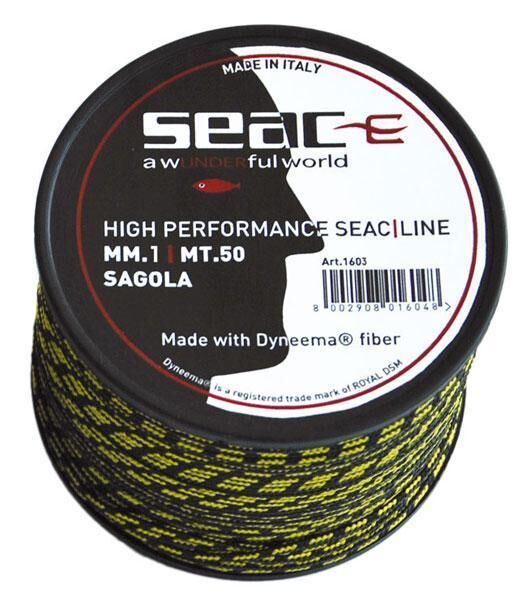 Seac Sub Dyneema Zıpkın İpi 50 mt / 1 mm