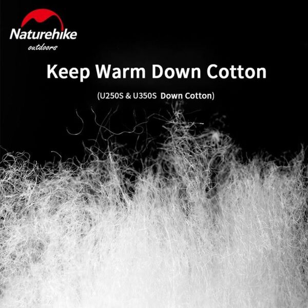 Naturehike U250 Zarf Tarzı Kapüşonlu Uyku Tulumu -10°C MAVİ - Left