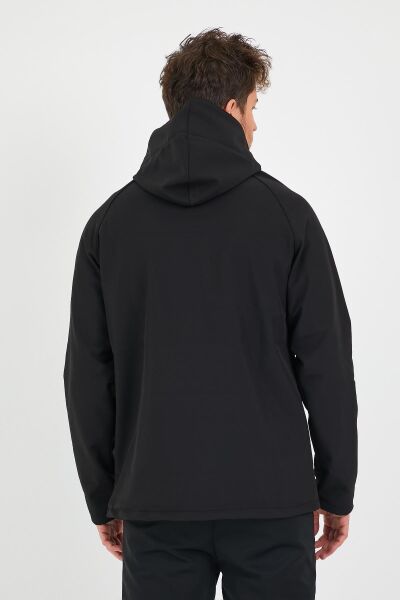 North Trace Abrigo Erkek Softshell Mont SİYAH - 2XL