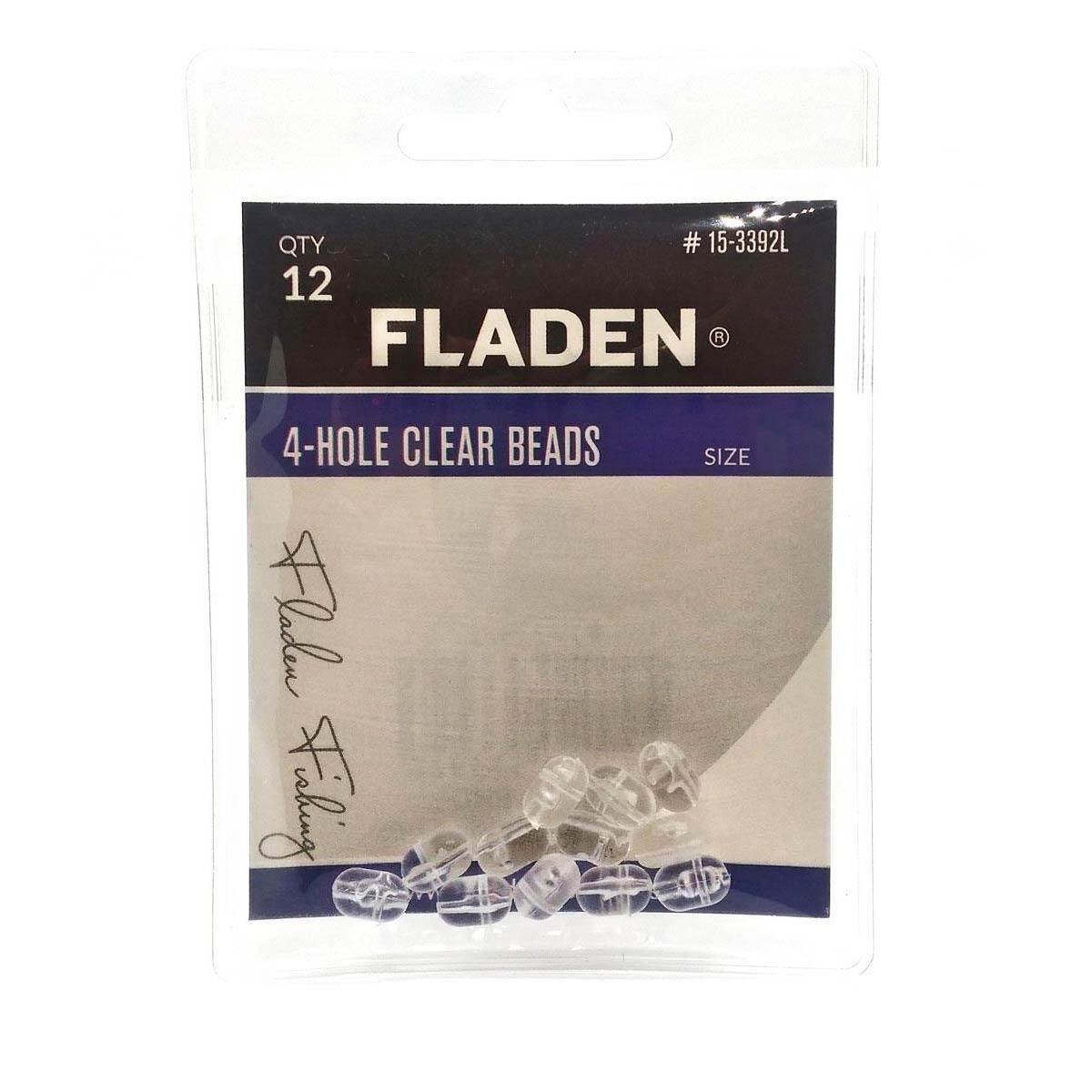 Fladen 4 Yönlü Şeffaf Boncuk 12Li S