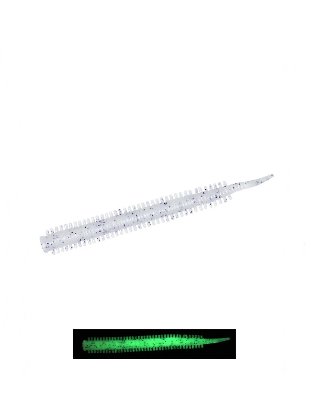 Fujin Yummy Sandworm 7Cm Silikon Yem Pearl White Glow
