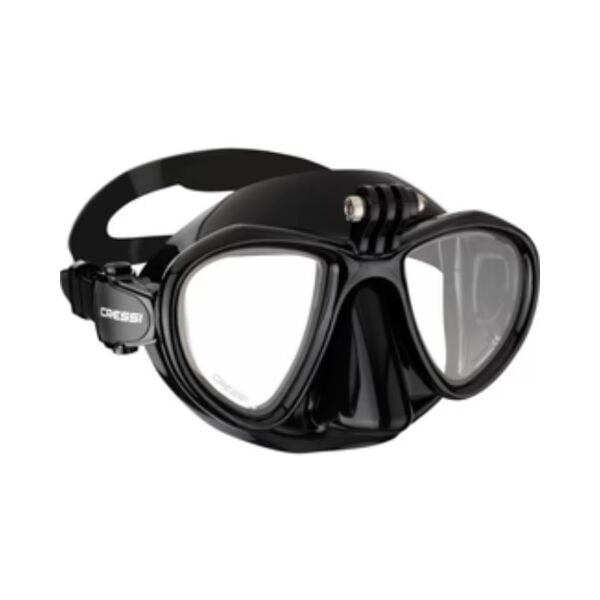 Cressi Metis Action Dalış Maskesi BLACK-BLACK