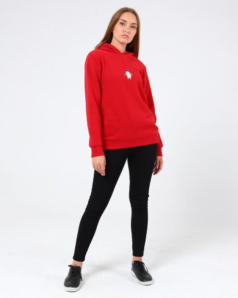North Trace Crewline Kapüşonlu Kadın Hoodie
