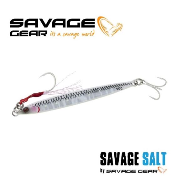 Savage Gear Sardine Slider Micro Jigs 10cm 30gr Jig Yem White Glow