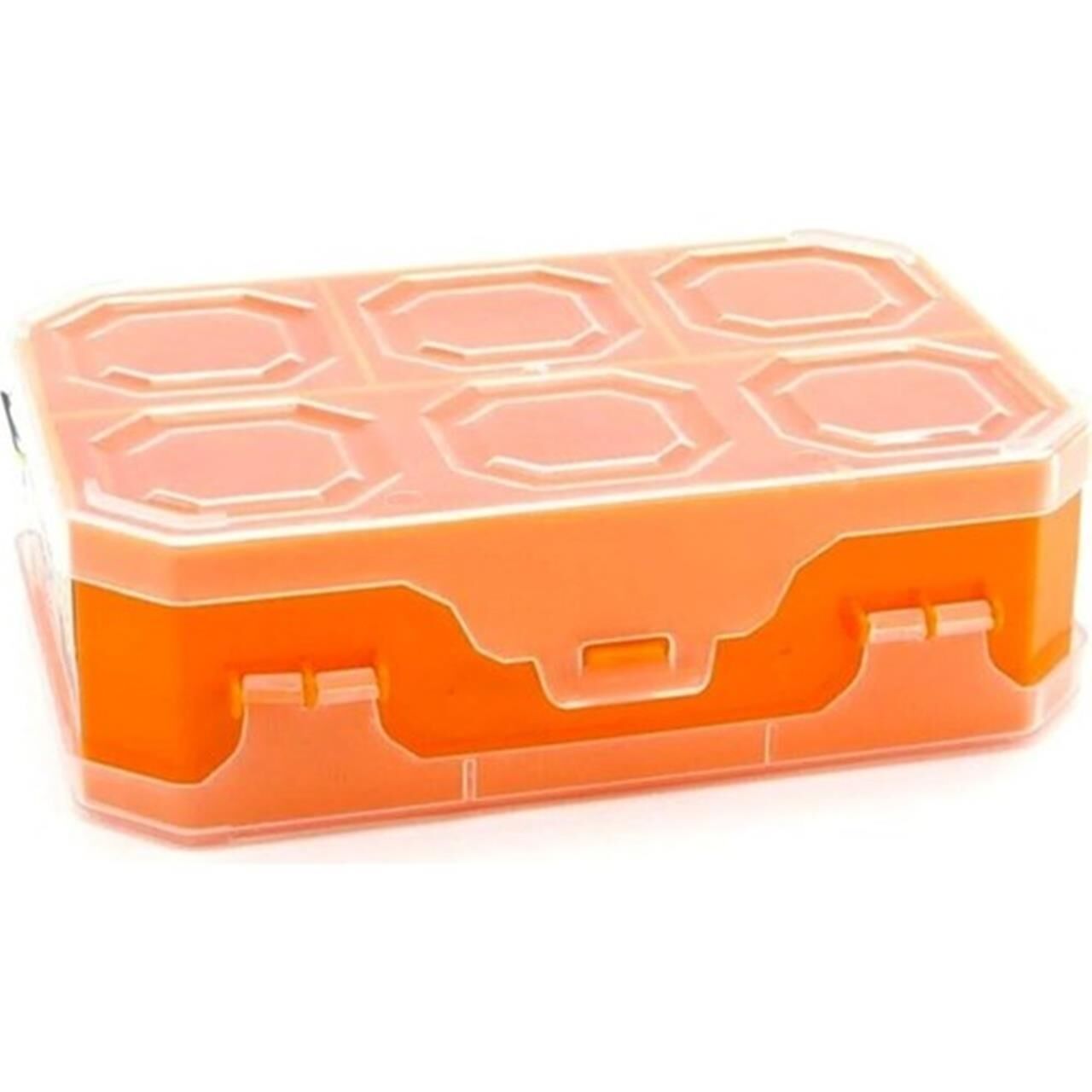 Süper Bag 8 Alfa Çift Yönlü Organizer Balıkçı Malzeme Kutusu Sarı