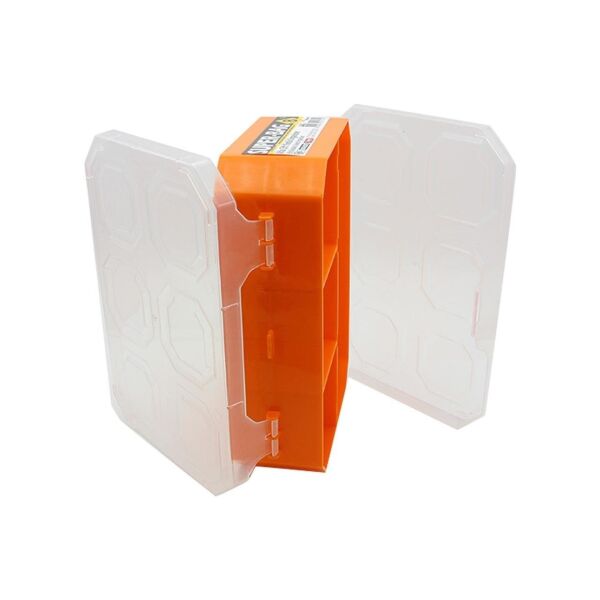 Süper Bag 8 Alfa Çift Yönlü Organizer Balıkçı Malzeme Kutusu Sarı